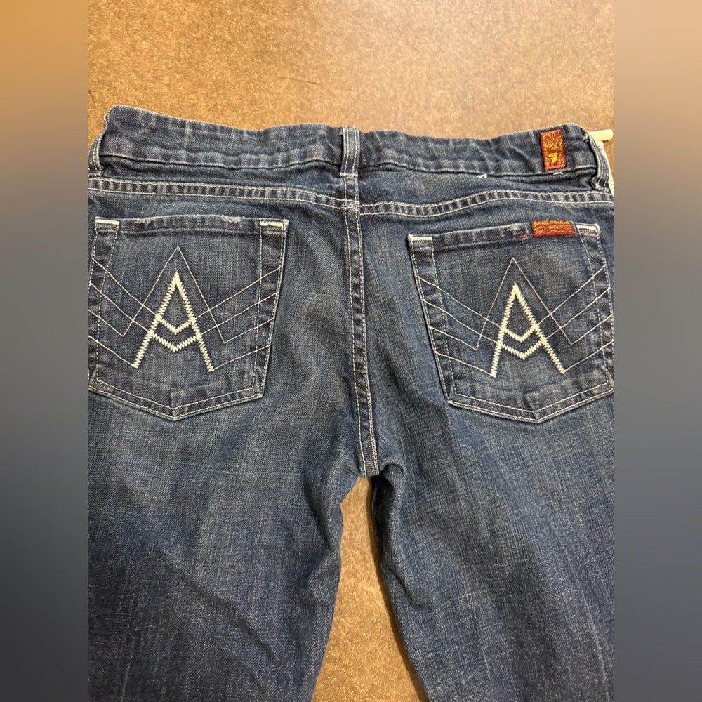 7 For All Mankind Blue Jeans